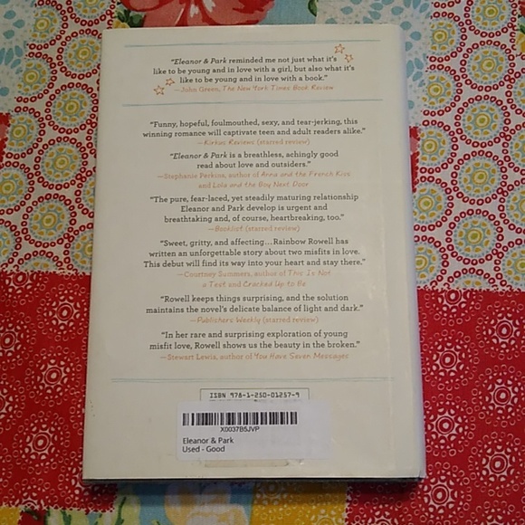 Eleanor & Park a novel hardback - Picture 2 of 6